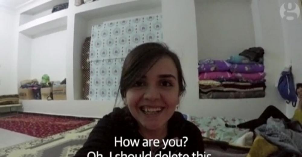 Girl's 'fleeing Syria' footage takes the cyberspace by storm